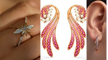 Jewellery trends 2025: Customised and minimalistic designs have gained popularity because they cater to those who seek jewellery that resonates with their personality, allowing them to mix, match, and layer pieces effortlessly (Images: CaratLane)