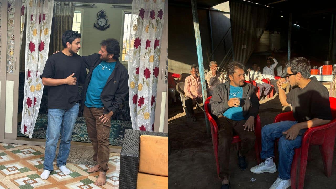 Superboys of Malegaon promotions kick off in Malegaon: See Nasir Shaikh and Adarsh Gourav together