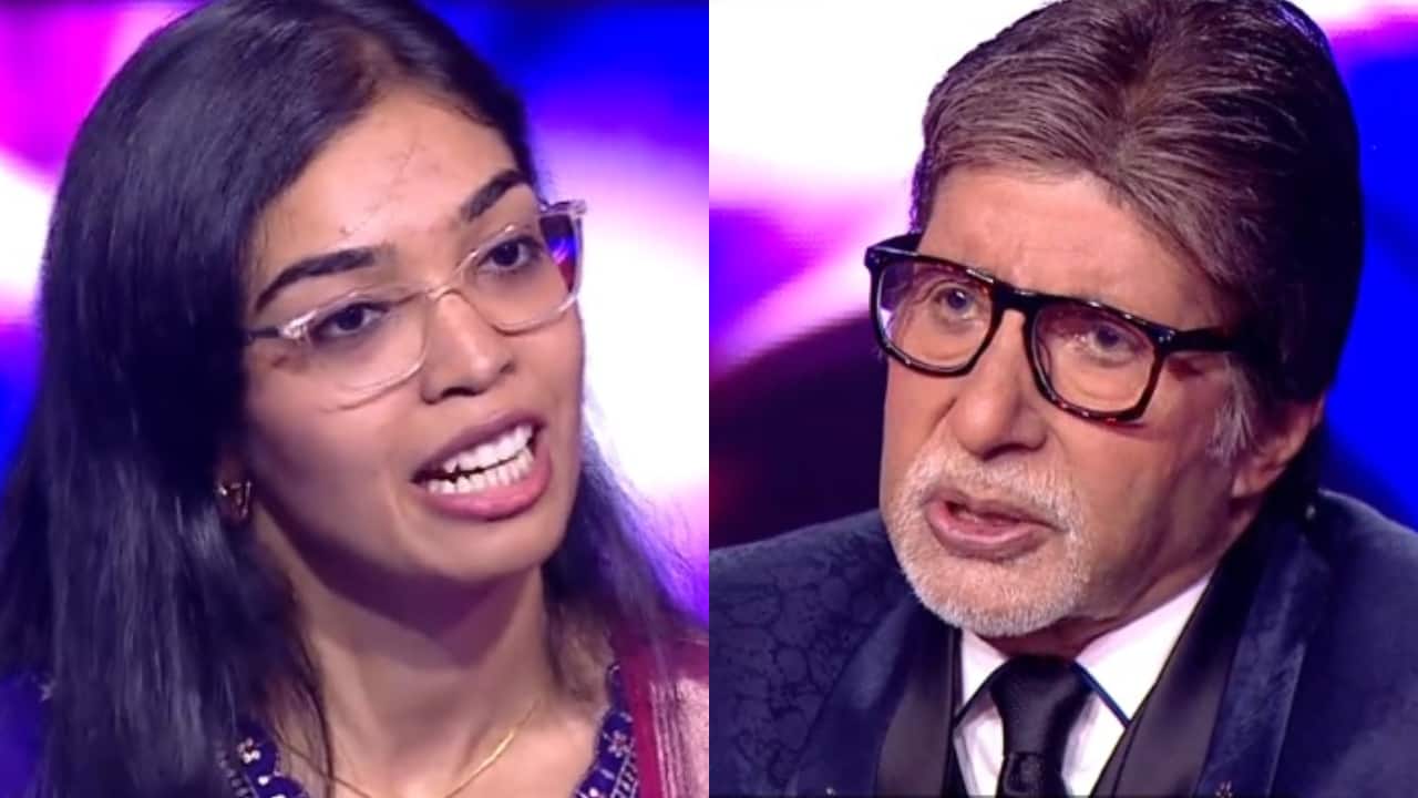 Kaun Banega Crorepati 16: IITian Aditi Khode impresses host Amitabh Bachchan with her painting skills, tells the host ‘I am making one for you’