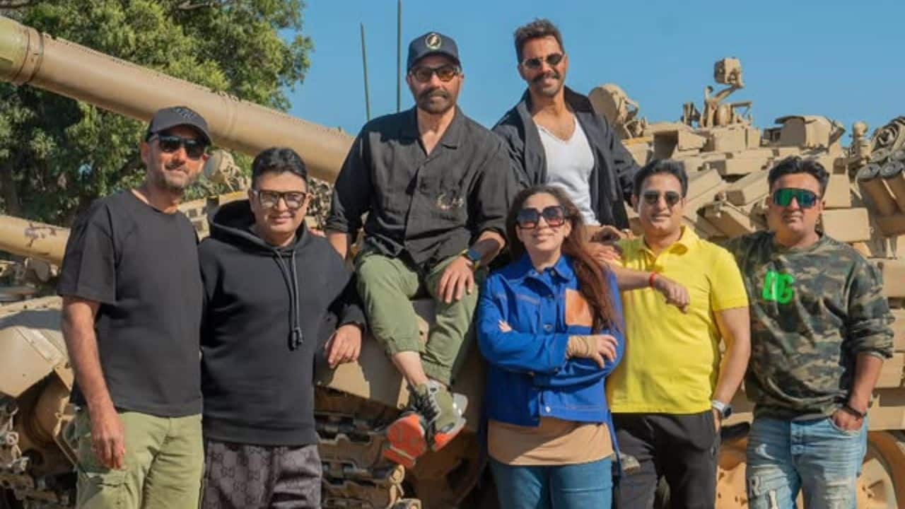 Sunny Deol joins Varun Dhawan and others for Border 2 as filming begins in Jhansi