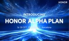 Honor to introduce its AI-powered strategic initiative ‘Alpha Plan’ at the upcoming MWC 2025