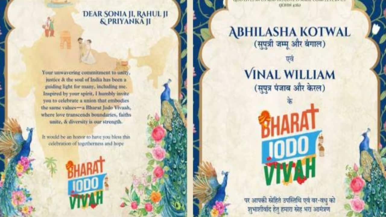 ‘Bharat Jodo Vivah’: A wedding invitation that celebrates diversity and unity ‘Bharat Jodo Vivah’: A wedding invitation that celebrates diversity and unity
