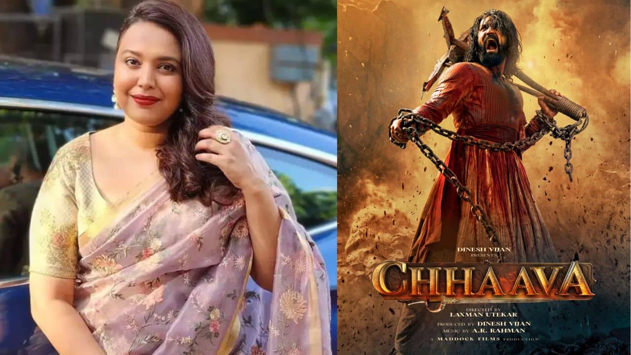 Swara Bhaskar trolled for her 'fictionalised filmy torture of Hindus' post about Chhaava, a user writes, "let’s not play games with our history please"