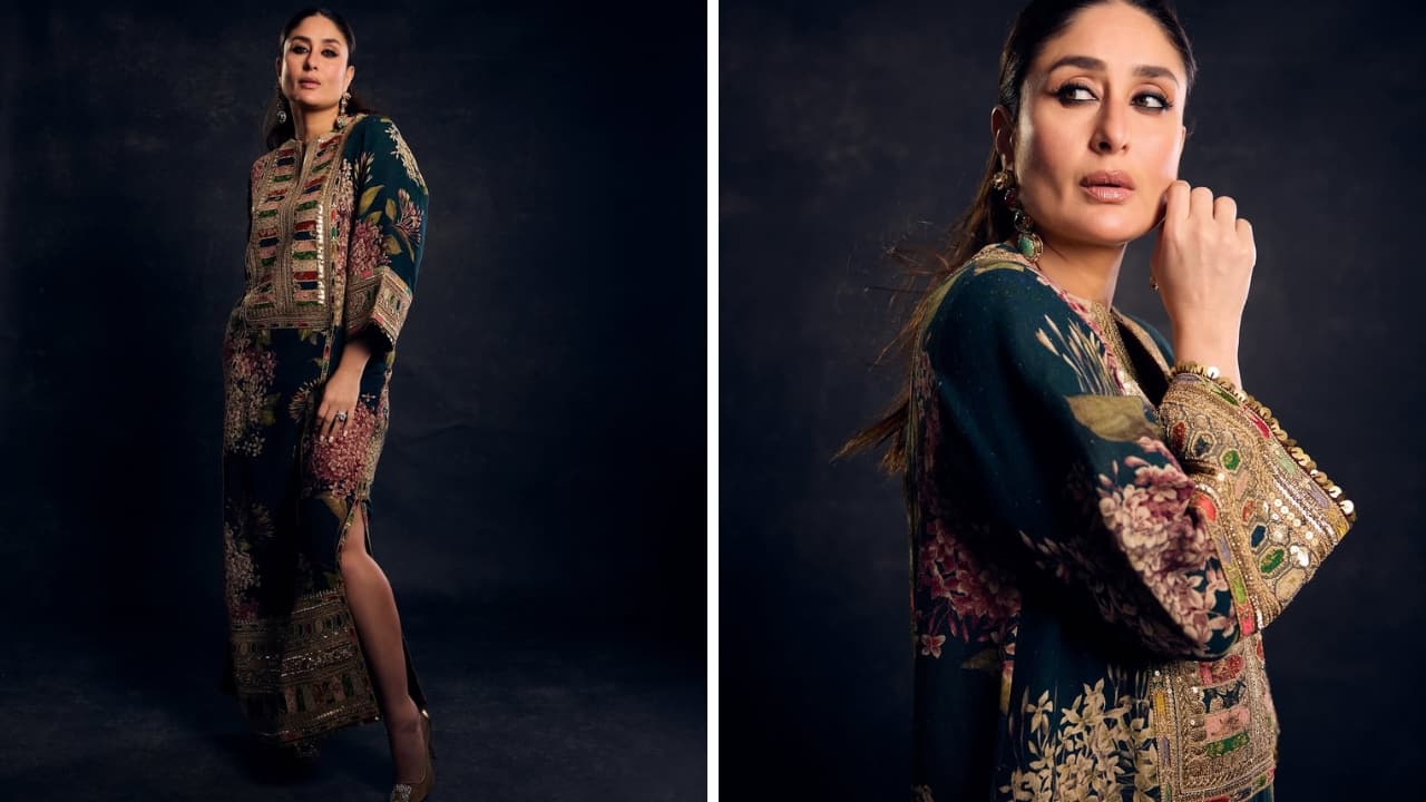 Kareena Kapoor Khan embraces joy and light in a floral dress at Aadar Jain’s mehendi