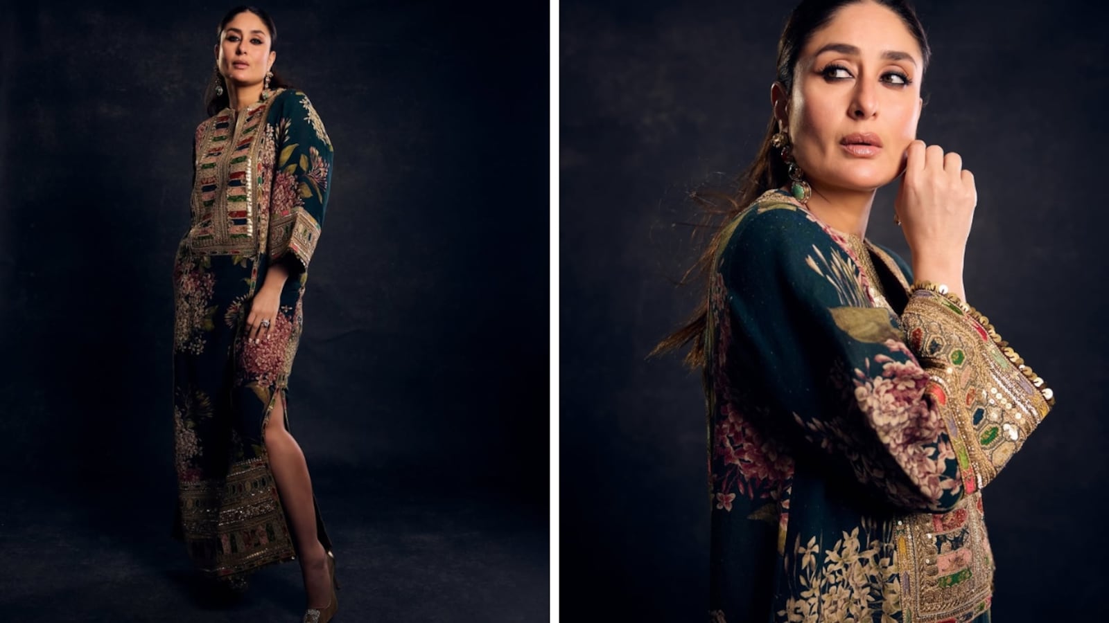 chinese dress ladies Kareena Kapoor Kaftan Dress – Label DC main image 0