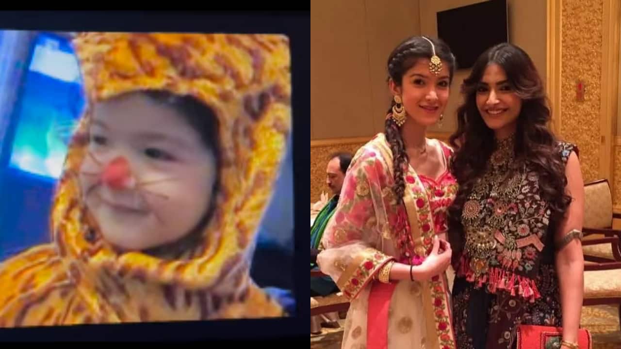 Shanaya Kapoor shares a childhood video with fans, sister Sonam Kapoor reacts