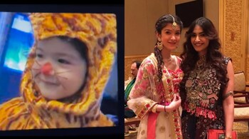 Shanaya Kapoor with Sonam Kapoor