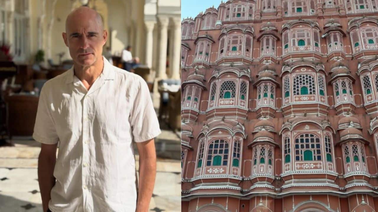 Sherlock homes actor Mark Strong visits India: "Amazing place and wonderful people"