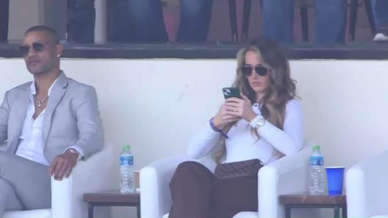 Shikhar Dhawan breaks silence on rumoured girlfriend Sophie Shine: 'The most beautiful girl in this room...'