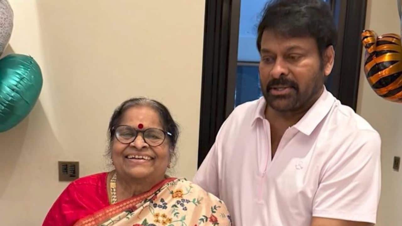Chiranjeevi quashes rumours about mother Anjana Devi’s hospitalization; assures fans she is well