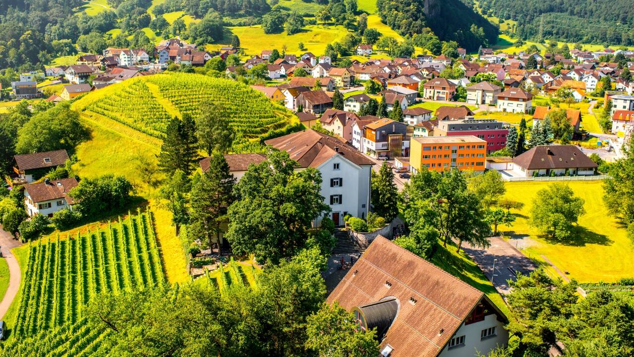 6. Liechtenstein – A Hiker’s Paradise (160 sq km / 62 sq mi) Nestled between Switzerland and Austria, Liechtenstein is small but mountainous. While hiking across the entire country would take longer than a day, the capital Vaduz and nearby scenic trails, like the Prince’s Way, can be explored in one day by ambitious walkers. (Image: Canva)