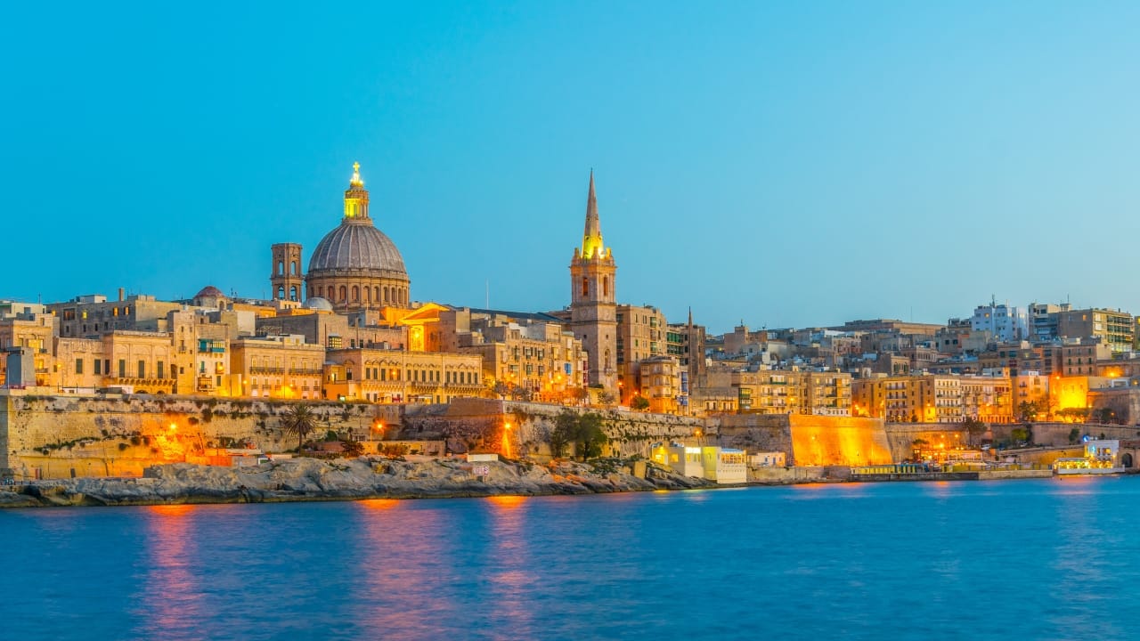 9. Malta – An Open-Air Museum (316 sq km / 122 sq mi) Malta is larger than others on this list, but its capital, Valletta, is incredibly walkable. Wander through its UNESCO-listed streets, explore the medieval city of Mdina, and take a scenic walk along the coast—all in a day’s adventure. (Image: Canva)