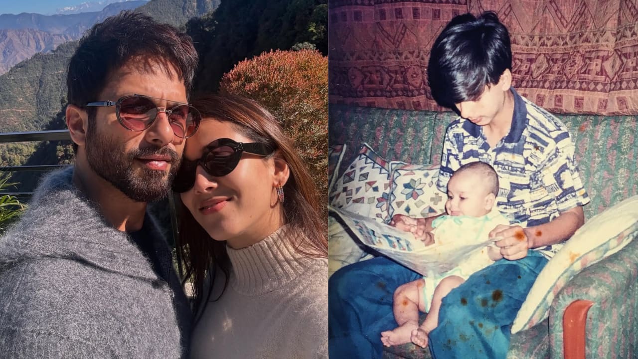 Happy Birthday Shahid Kapoor: Wife Mira Rajput wishes her ‘forever’, his brother Ishaan Khatter shares unseen childhood pics with ‘supernova big bro’
