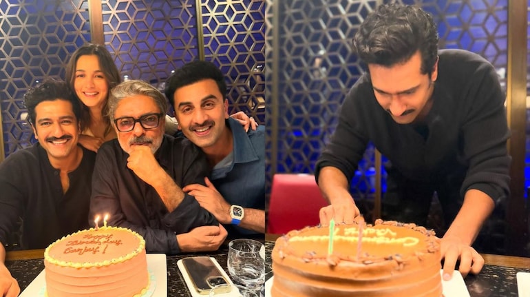 Alia Bhatt, Ranbir Kapoor celebrate the success of Vicky Kaushal's Chhaava  at Sanjay Leela Bhansali's birthday dinner, see pics