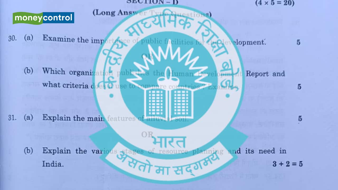 CBSE Class 10 Social Science Question Paper 2025: Download PDF here