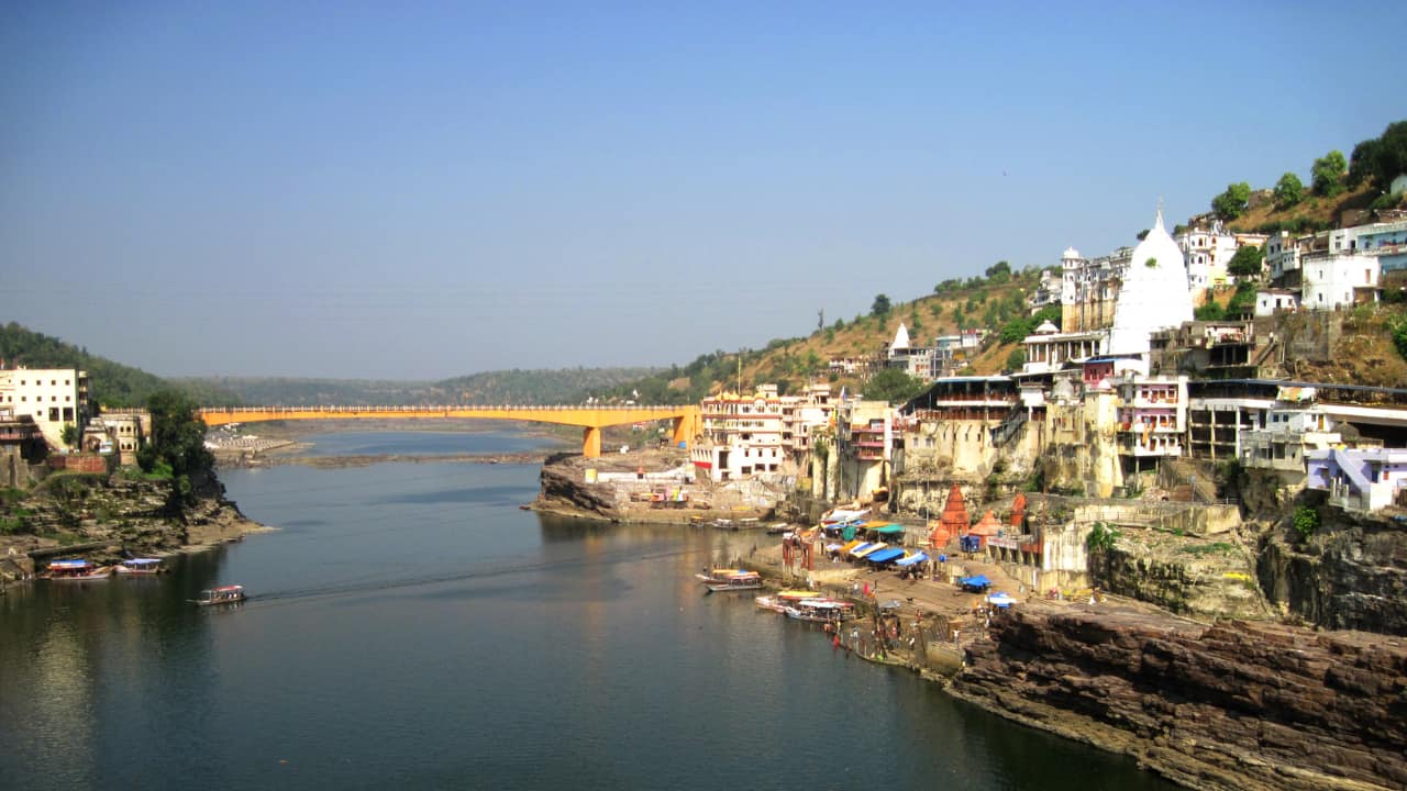4. Omkareshwar Jyotirlinga | Mandhata, Madhya Pradesh