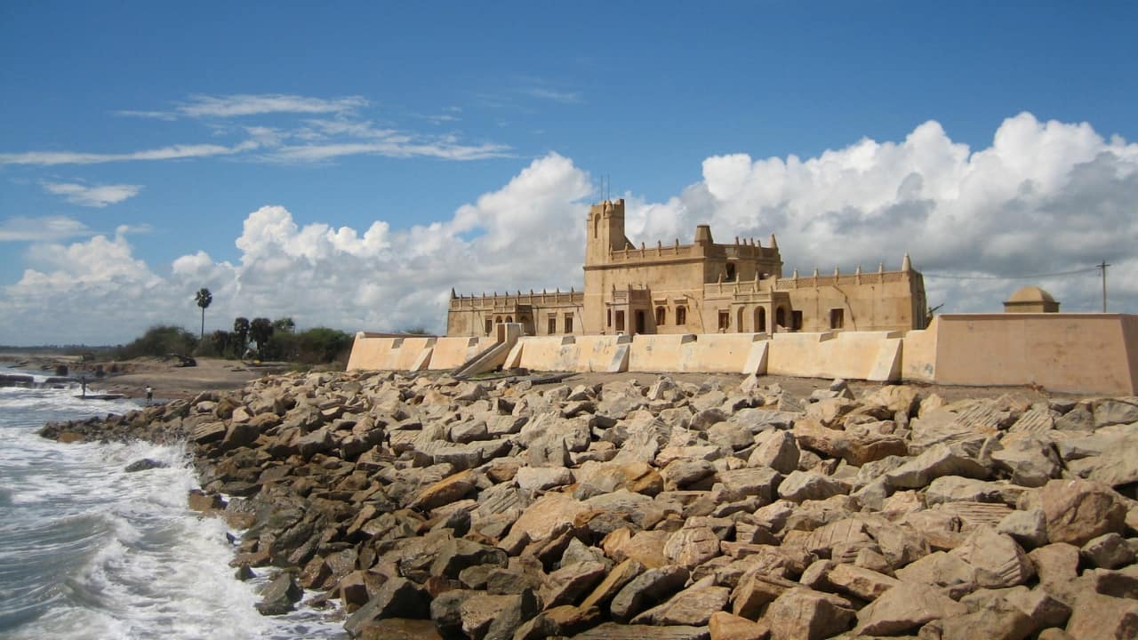 6. Tharangambadi, Tamil Nadu – Danish Colony on the Sea Ever heard of an Indian town with Danish names? The sleepy coastal town of Tharangambadi, sometimes known as Tranquebar, boasts an interesting heritage. Originally a Danish colony, its colonial appeal still radiates in the old churches, mustard-colored homes, and Dansborg Fort from the 17th century. Wander slowly down the silent beach, listen to the waves slamming against the fort walls, and let the serenity sink in. History, peace, and the sea—all in one spot. (Image: Canva) 6. Tharangambadi, Tamil Nadu – Danish Colony on the Sea Ever heard of an Indian town with Danish names? The sleepy coastal town of Tharangambadi, sometimes known as Tranquebar, boasts an interesting heritage. Originally a Danish colony, its colonial appeal still radiates in the old churches, mustard-colored homes, and Dansborg Fort from the 17th century. Wander slowly down the silent beach, listen to the waves slamming against the fort walls, and let the serenity sink in. History, peace, and the sea—all in one spot. (Image: Canva)
