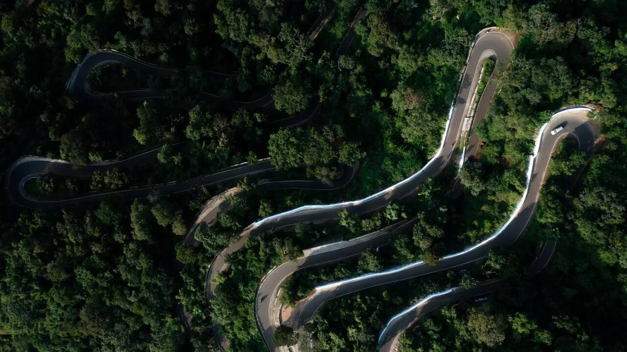 7. Kolli Hills, Tamil Nadu – The Perfect Road Trip Kolli Hills will provide an adrenaline surge if you enjoy a decent road trip. Arriving here requires negotiating seventy hairpin turns, each turn providing a fresh, breathtaking perspective of foggy mountains and unceasing vegetation. At the top, you will discover a world free from commercialization—calm temples, waterfalls, and spice farms. The best aspect? It's still somewhat unexplored, which makes it ideal for people who enjoy their trips free from the crowds. (Image: Tamil Nadu Tourism) 7. Kolli Hills, Tamil Nadu – The Perfect Road Trip Kolli Hills will provide an adrenaline surge if you enjoy a decent road trip. Arriving here requires negotiating seventy hairpin turns, each turn providing a fresh, breathtaking perspective of foggy mountains and unceasing vegetation. At the top, you will discover a world free from commercialization—calm temples, waterfalls, and spice farms. The best aspect? It's still somewhat unexplored, which makes it ideal for people who enjoy their trips free from the crowds. (Image: Tamil Nadu Tourism)