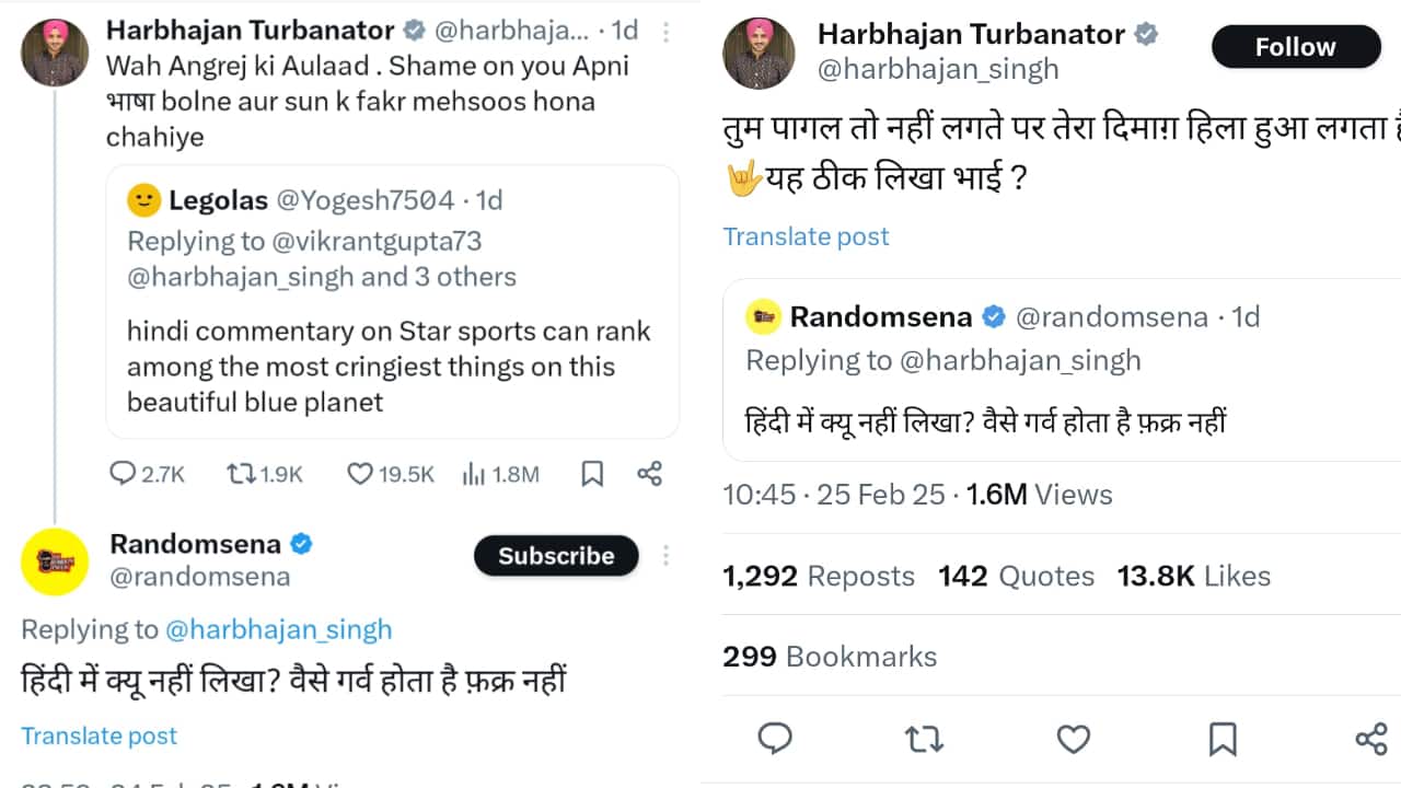 A screengrab of the exchange