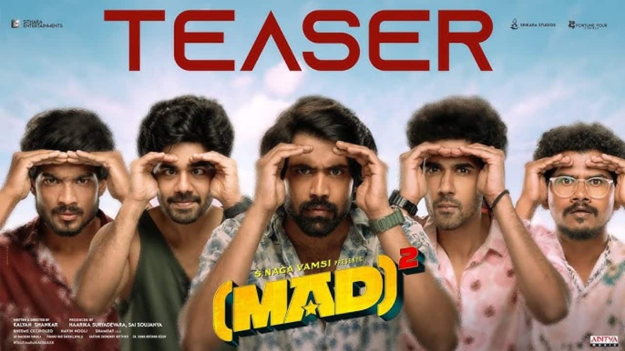 Mad Square Teaser Out: Narne Nithin, Sangeeth Shobhan, and Ram Nithin are back with a fun ride