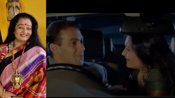 Apara Mehta with Salman Khan in Chori Chori Chupke Chupke