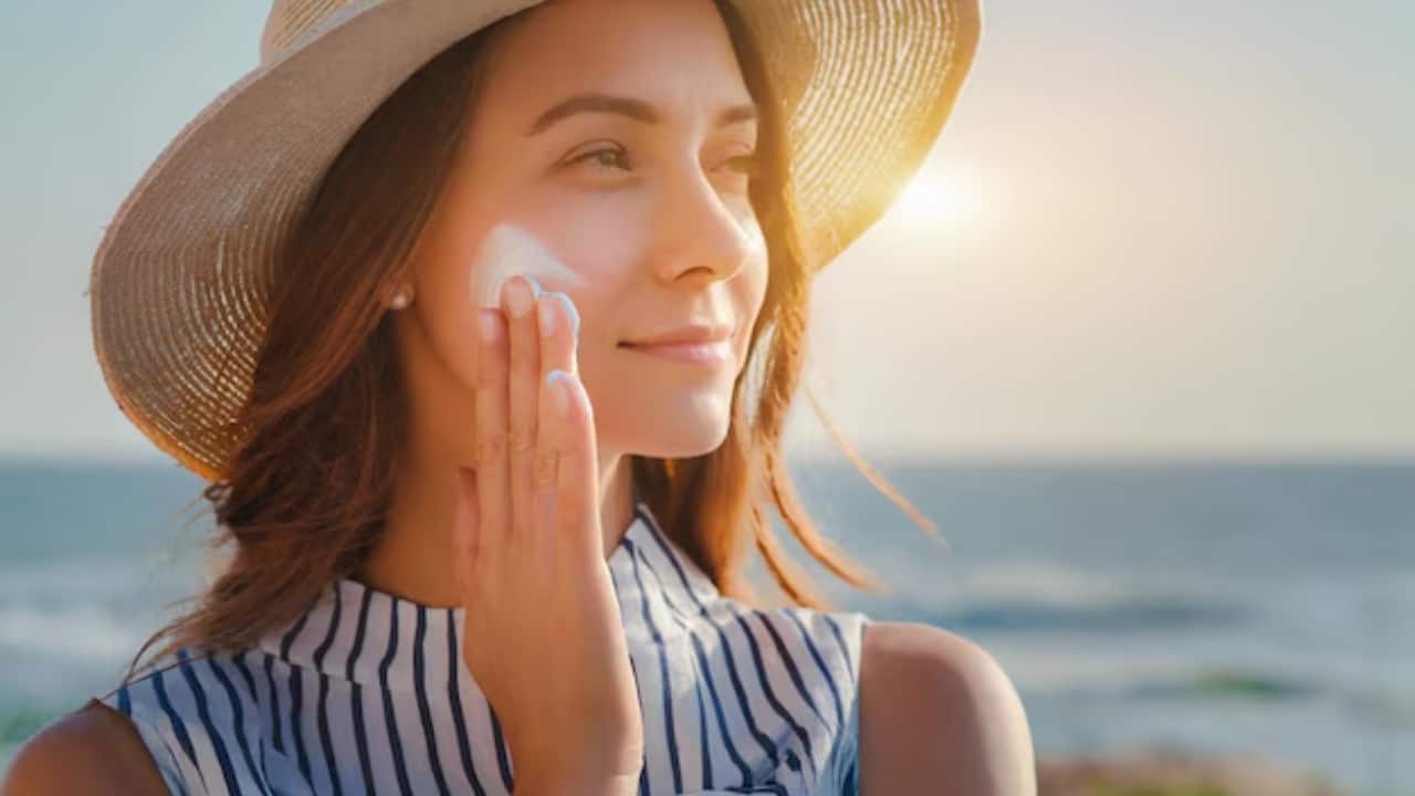Skincare tips: Factors like sweating, swimming, and prolonged exposure can wear it off, making reapplication every two hours just as important as the initial application (Image: Canva)