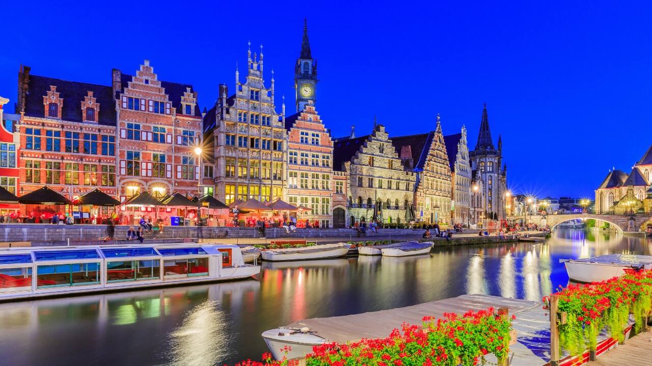 10. Ghent, Belgium – Bruges’ Cool, Edgy Cousin Ghent blends medieval charm with modern creativity. From canal-side castles to a thriving street art scene, this city offers something fresh for urban explorers, foodies, and history buffs alike. (Image: Canva)