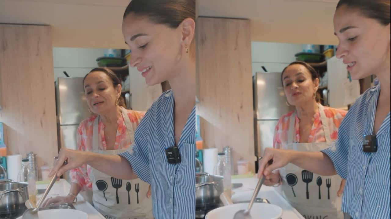 Alia Bhatt learns to makes her 'favourite food' with mother Soni Razdan, leaves internet in awe