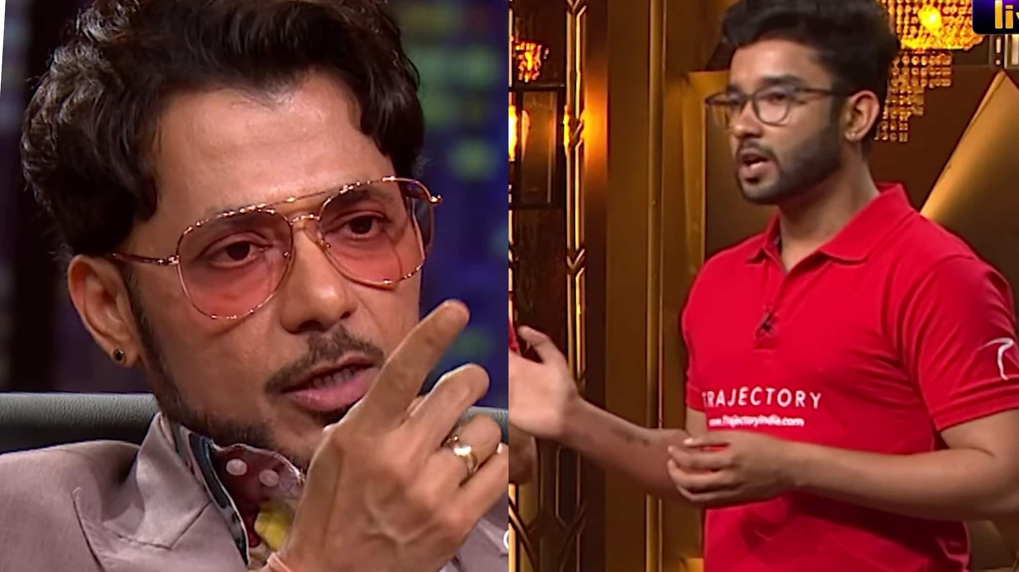 Shark Tank India 4: Anupam Mittal harshly critiques founders of Delhi-based startup Trajectory; says 'tum kavi ho ya businessman'