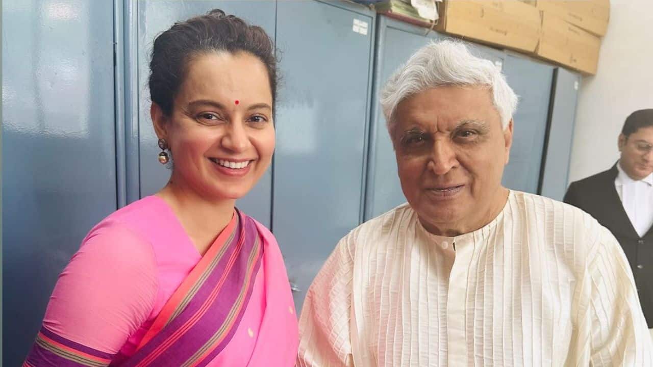 Kangana Ranaut and Javed Akhtar resolve five year long legal conflict, actor says "Javed ji has been very kind and gracious..."