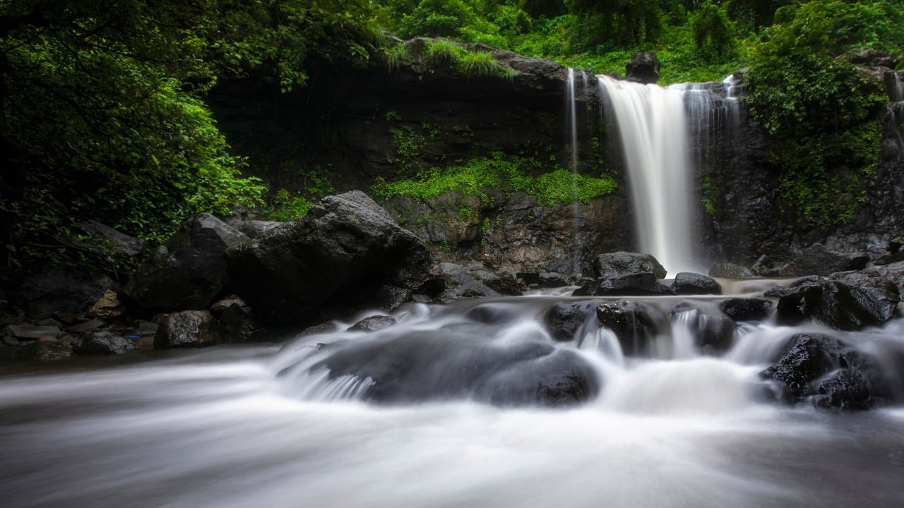 1. Karjat, Maharashtra – A Forest Wedding Paradise Surrounded by misty hills, waterfalls, and lush greenery, Karjat offers serene resorts, private villas, and farmhouses ideal for an intimate wedding. The natural beauty and pleasant climate make it a magical setting for exchanging vows. (Image: Canva)