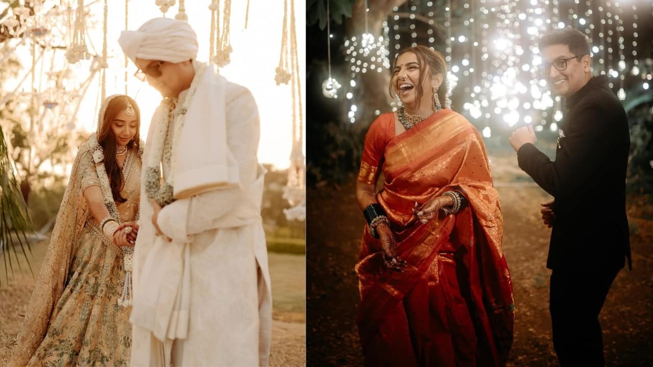 Actor-YouTuber Prajakta Koli and Vrishank Khanal's dreamy wedding in Karjat has sparked a trend for intimate, scenic weddings amidst nature. If you're looking for a picturesque hill station to tie the knot—far from the crowds—these ten best hilly destinations in India offer breathtaking landscapes, cozy venues, and the perfect romantic vibe for your big day. (Image: Instagram/@mostlysane)