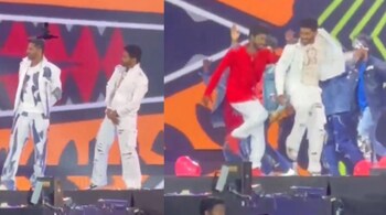 Prabhudeva introduces his son