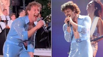 Mark Zuckerberg stuns guests at Priscilla Chan’s 40th birthday in Benson Boone's iconic blue jumpsuit