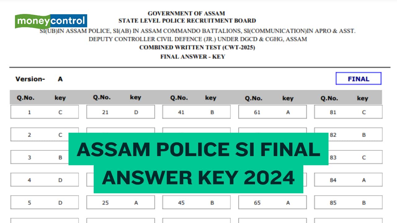 Assam Police SI Final Answer Key 2024 out @ slprbassam.in, result anytime soon