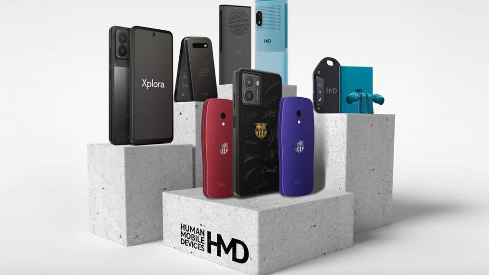 HMD launches new feature phones, famiy-focused devices at MWC 2025