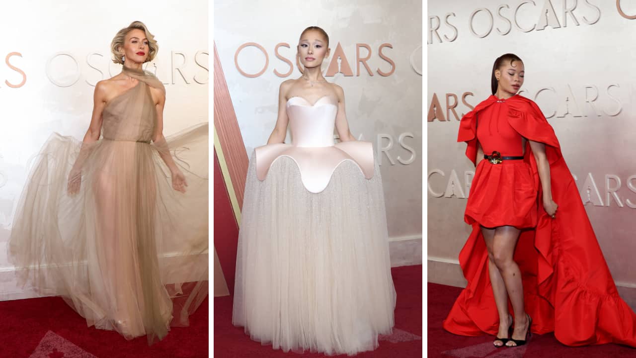 Oscars 2025: Ariana Grande wows in Glinda look, others stun in bold red and classic black on red carpet