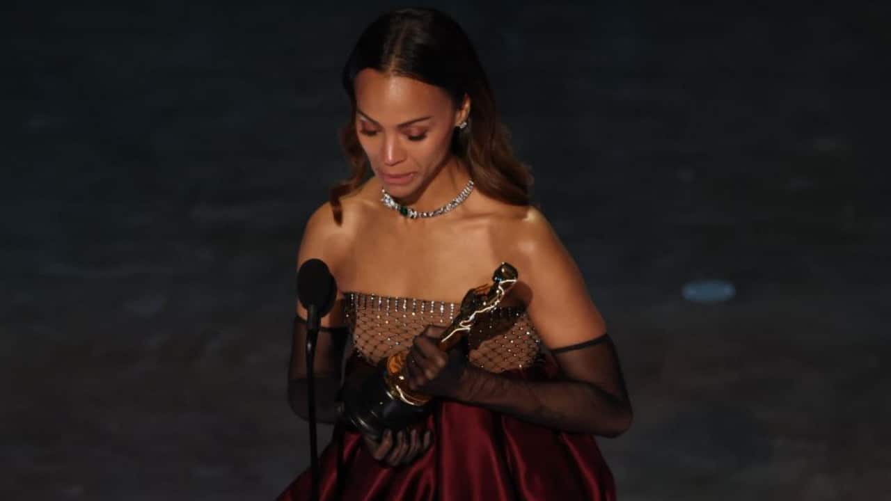 Zoe Saldan wins Oscar