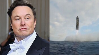 Elon Musk Shares Rare Video of Starship’s Vertical Water Landing. (Image: Elon Musk)