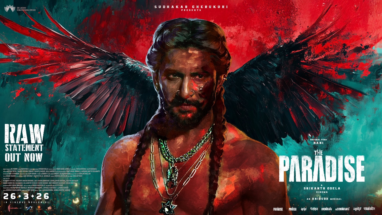 Nani’s The Paradise teaser unveils: A dark, mysterious tale set for a 2026 release