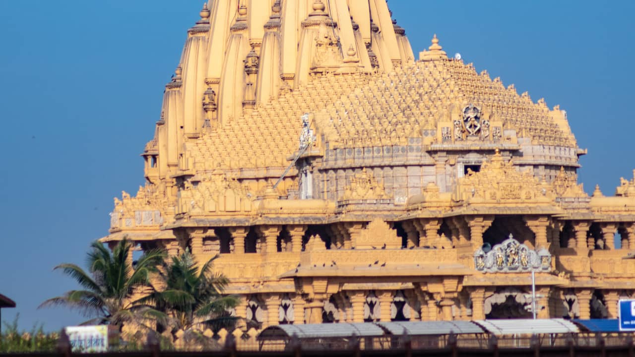 4. Ancient Site | Somnath is the first of the 12 Jyotirlingas, making it an extremely sacred site. It's believed Lord Shiva manifested here, solidifying its importance in Hindu mythology. The location is revered by millions of devotees. (Image: Canva)