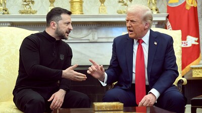Zelensky speaks with Trump, says talks should lead to leaders' meeting with Russia
