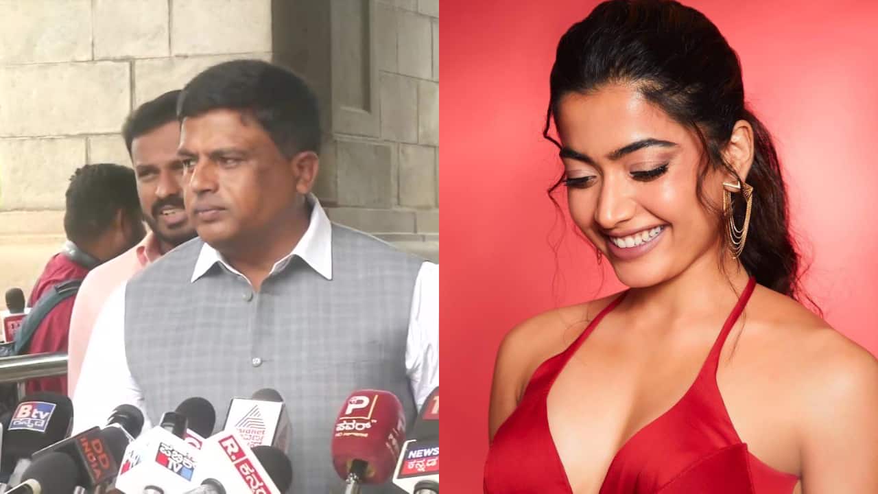 Karnataka Congress MLA Ravikumar Gowda accuses Rashmika Mandanna of disregarding Kannada; says 'should be taught a lesson'