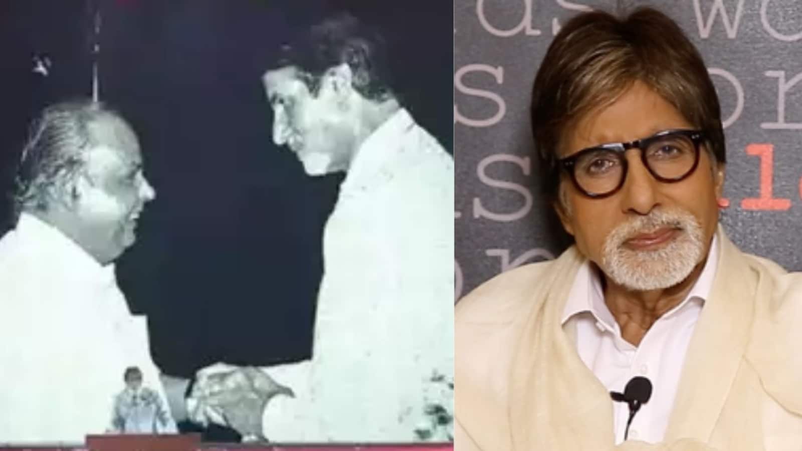 When Amitabh Bachchan faced bankruptcy and Dhirubhai Ambani stepped in to  help: 