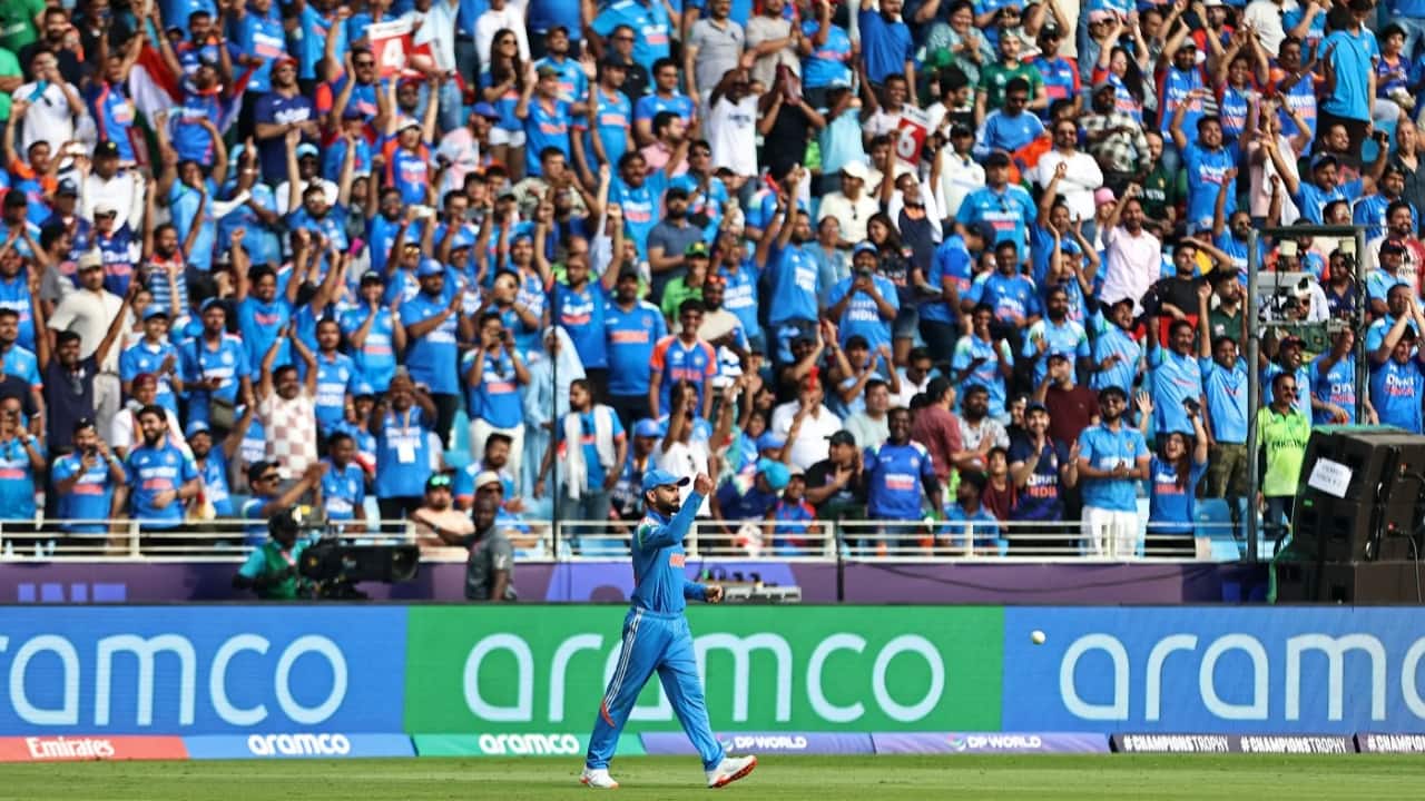 Indian fans storm Champions Trophy venues