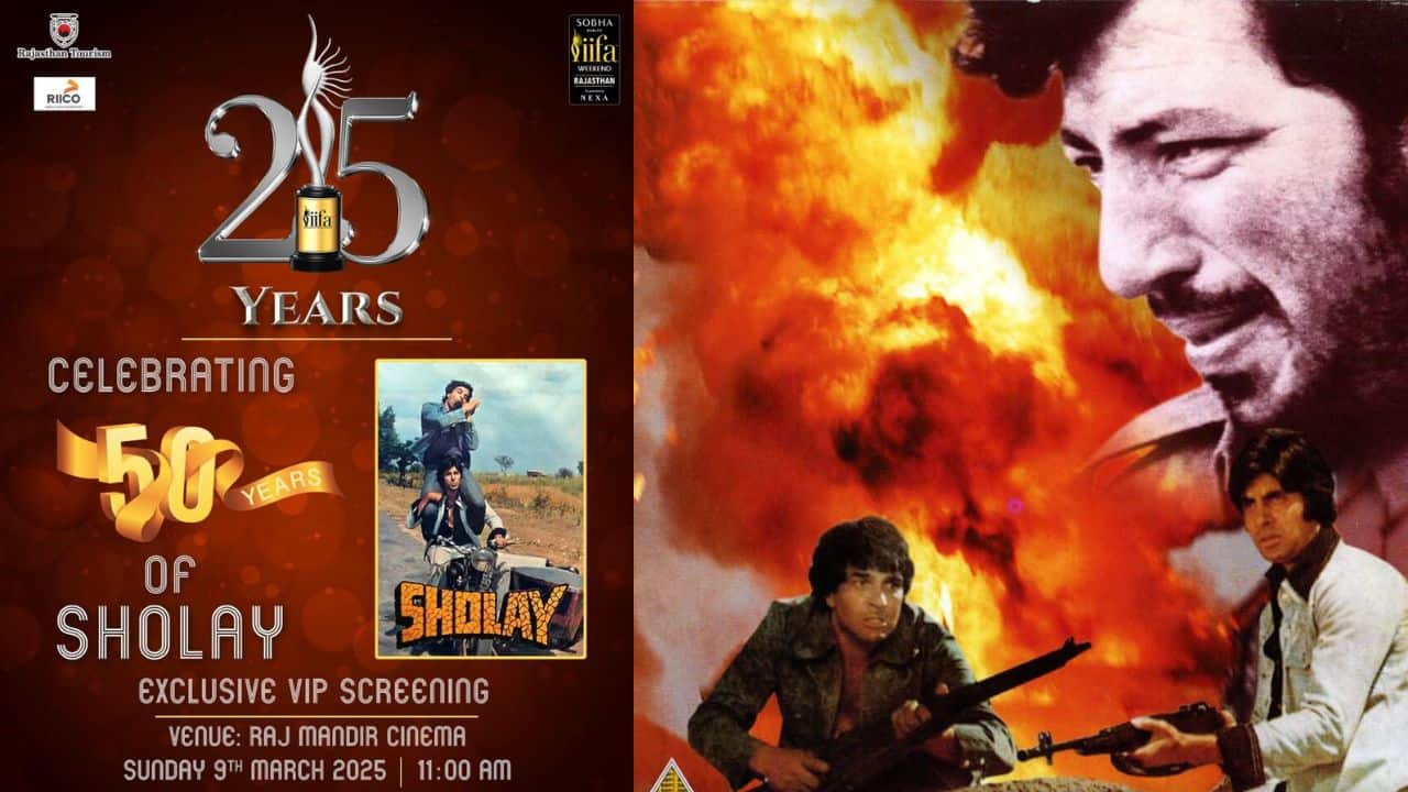 IIFA 2025 to honour the golden jubilee of 'Sholay'
