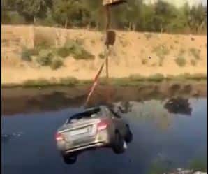 'Misled' by navigation app, man drives car straight into Greater Noida drain, dies