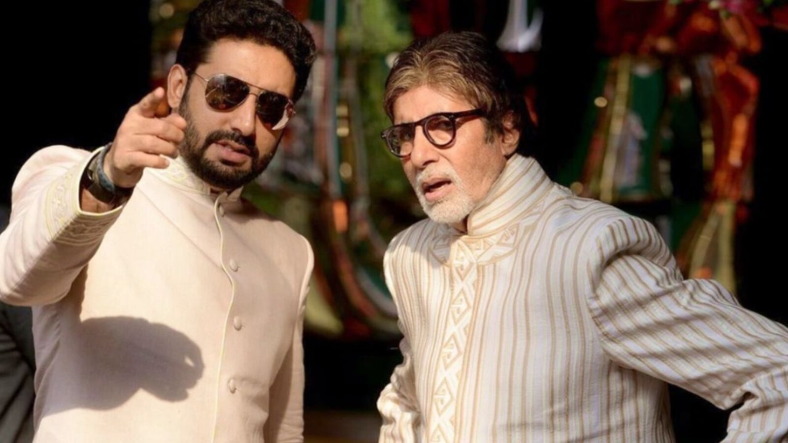 Amitabh Bachchan supports son Abhishek Bachchan, reacts to nepotism  remarks: 