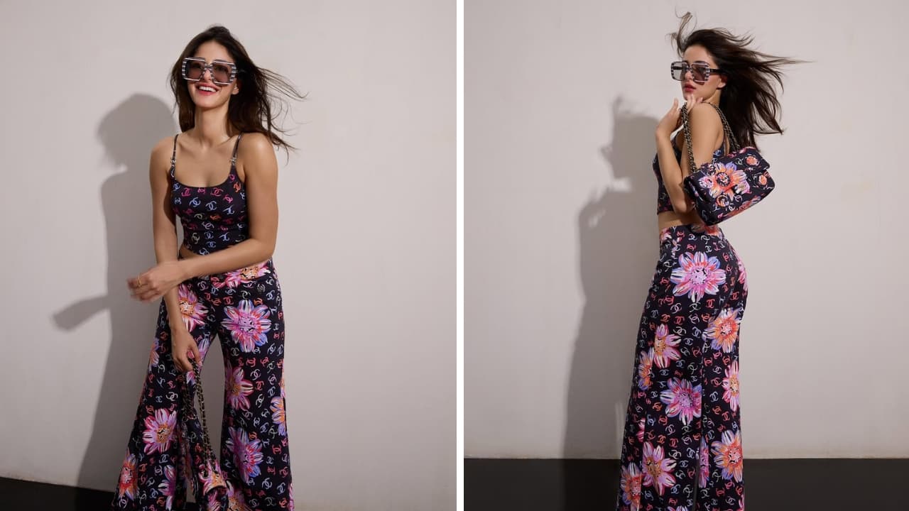 Ananya Panday colourful dress (Images: @priyankarkapadia/Instagram)
