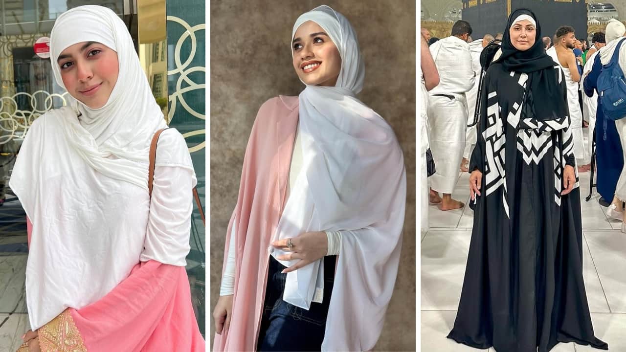 Celebrity Hijab and Abaya looks for Ramadan 2025, from Sana Khan, Jannat Zubair and others